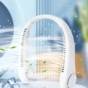 1pc Portable Electric Neck Fan